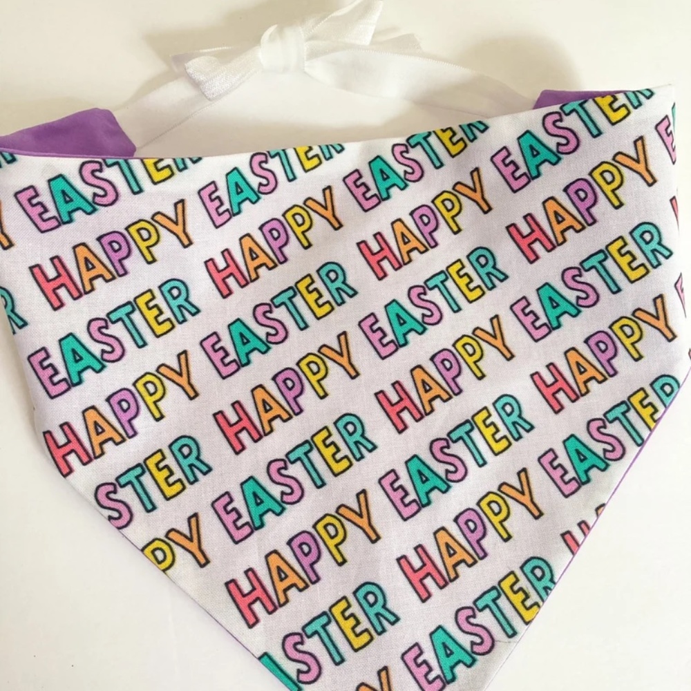 Happy Easter Dog Bandana
